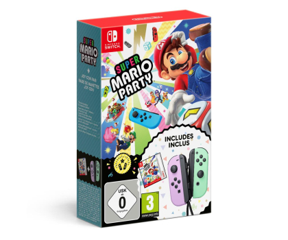 Gra Nintendo Switch Super Mario Party + Joy-Con Pastel Purple/Green